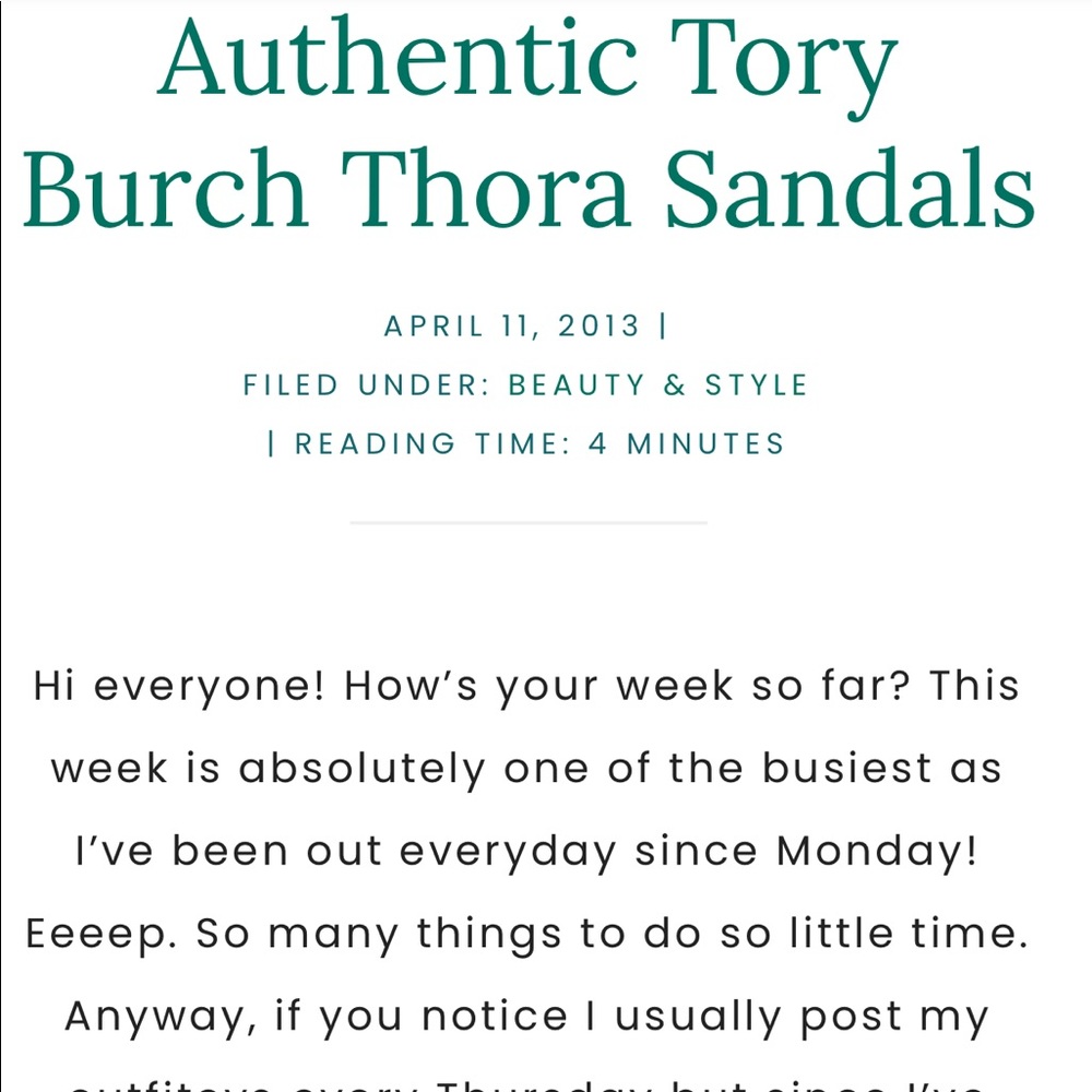🖤TORY BURCH MILLER SANDAL🖤 - Picture 9 of 10